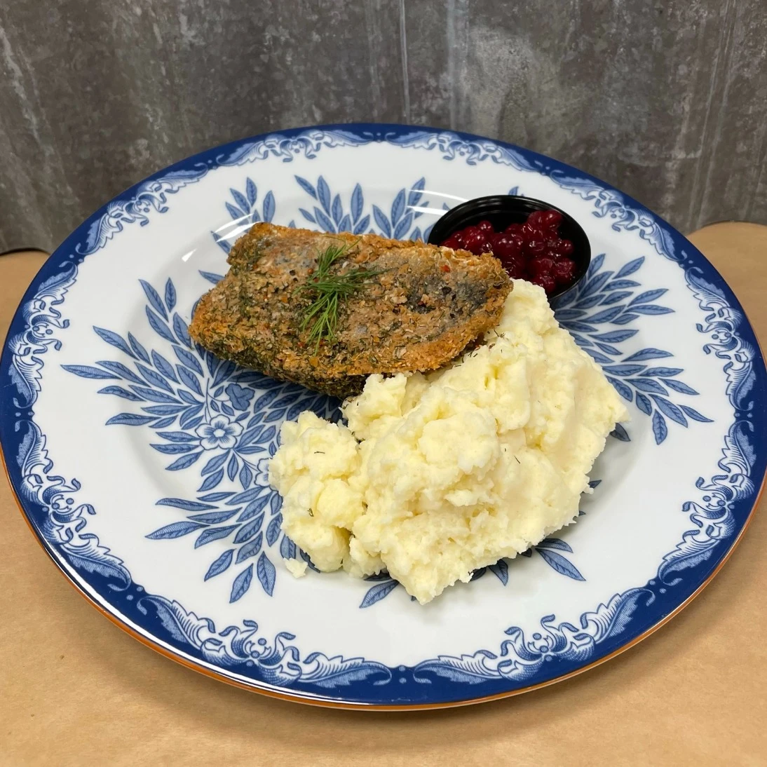 Stekt strömming med potatismos