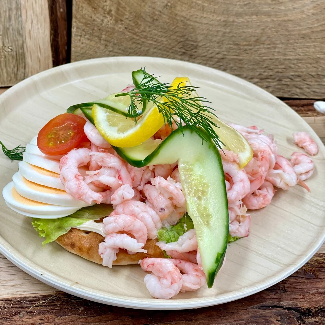 Räkmacka ljus
