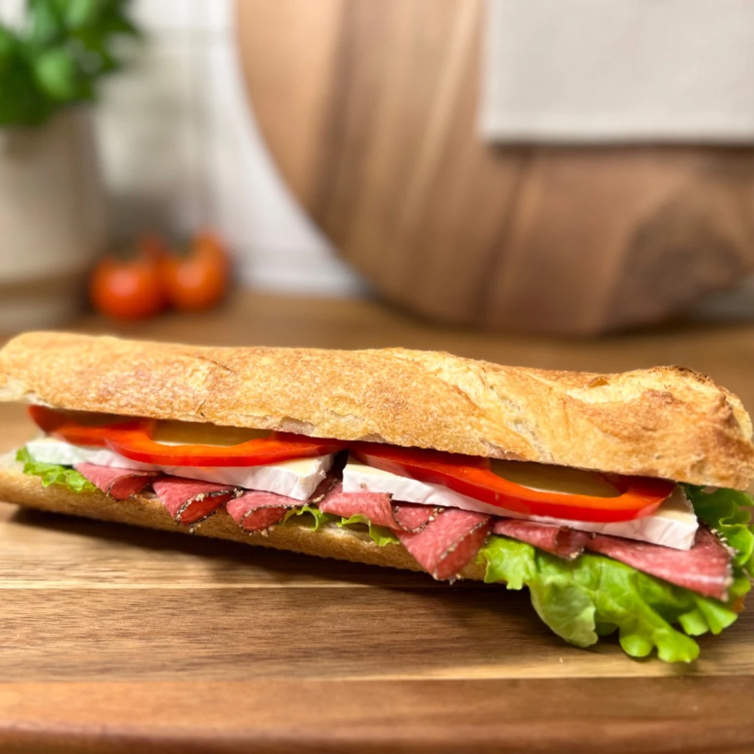 Brie & Salami Baguette