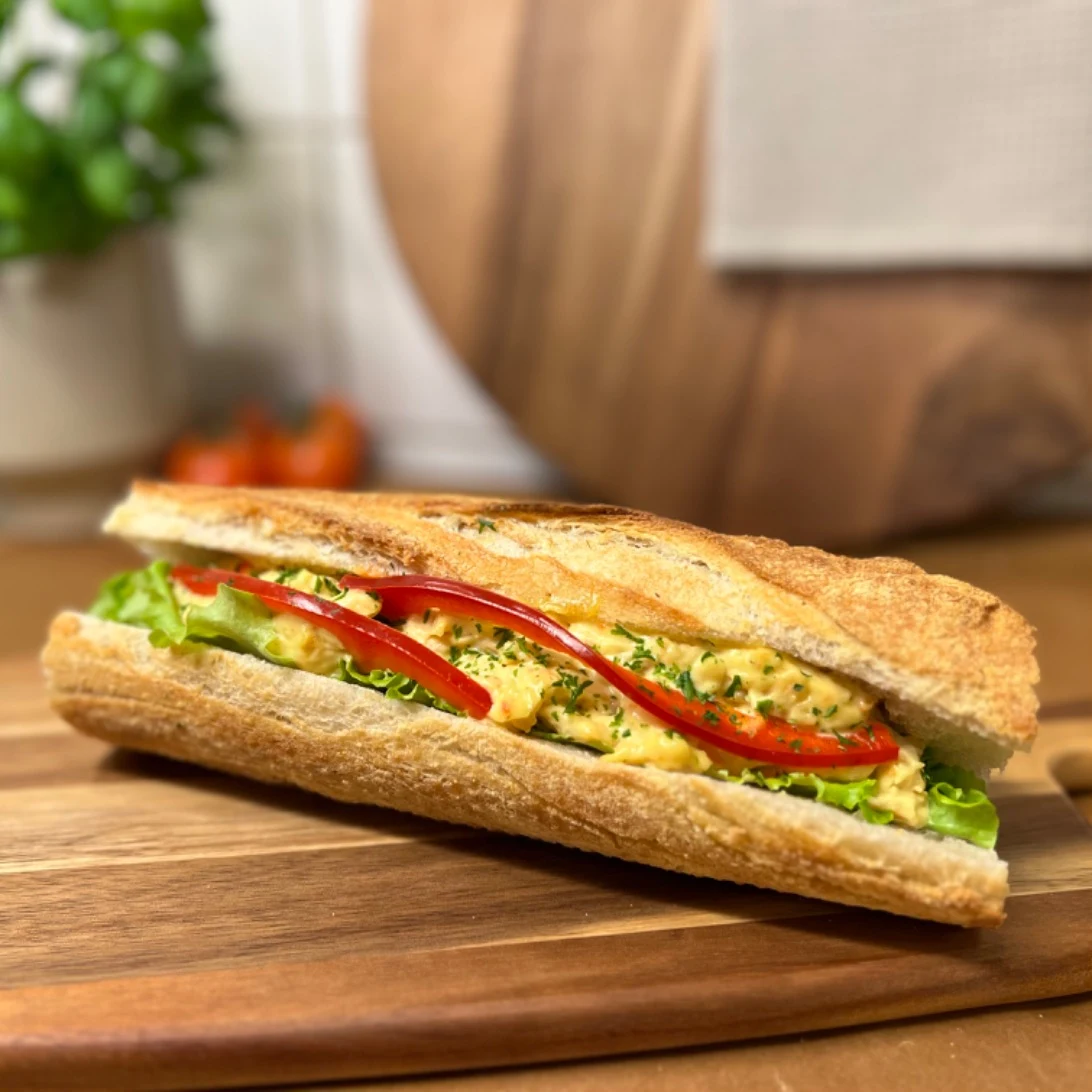 Kyckling & Curry Baguette