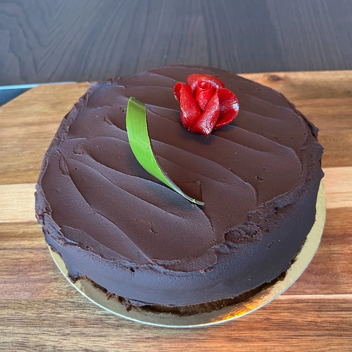 Fransk chokladtårta