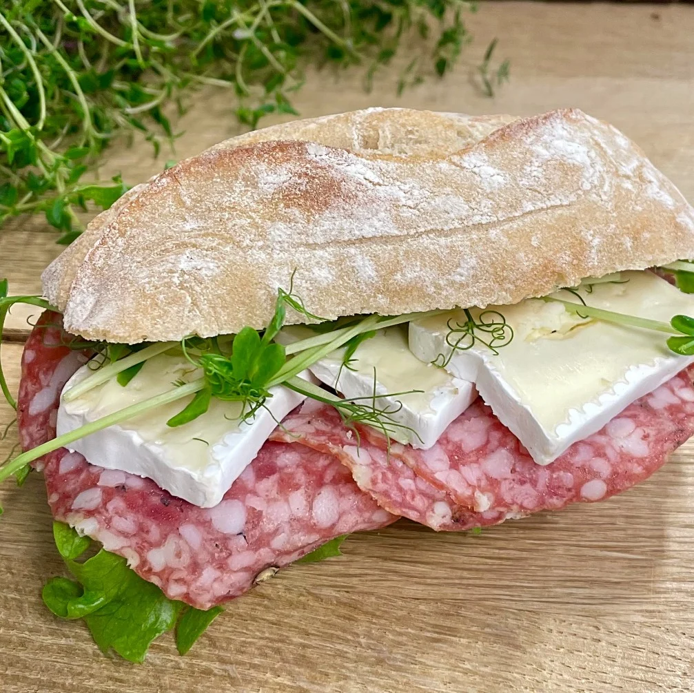 Brie & salamismörgås 