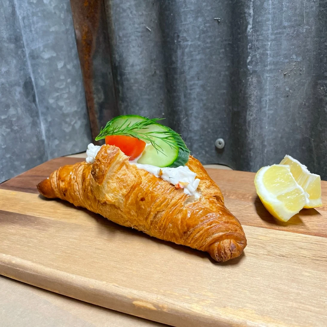Smörcroissant med ishavsröra