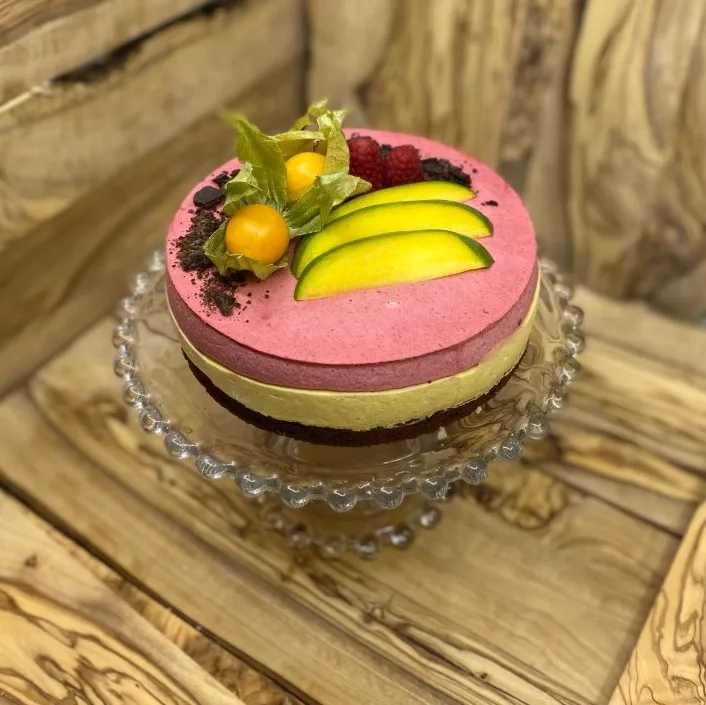 Vegansk moussetårta