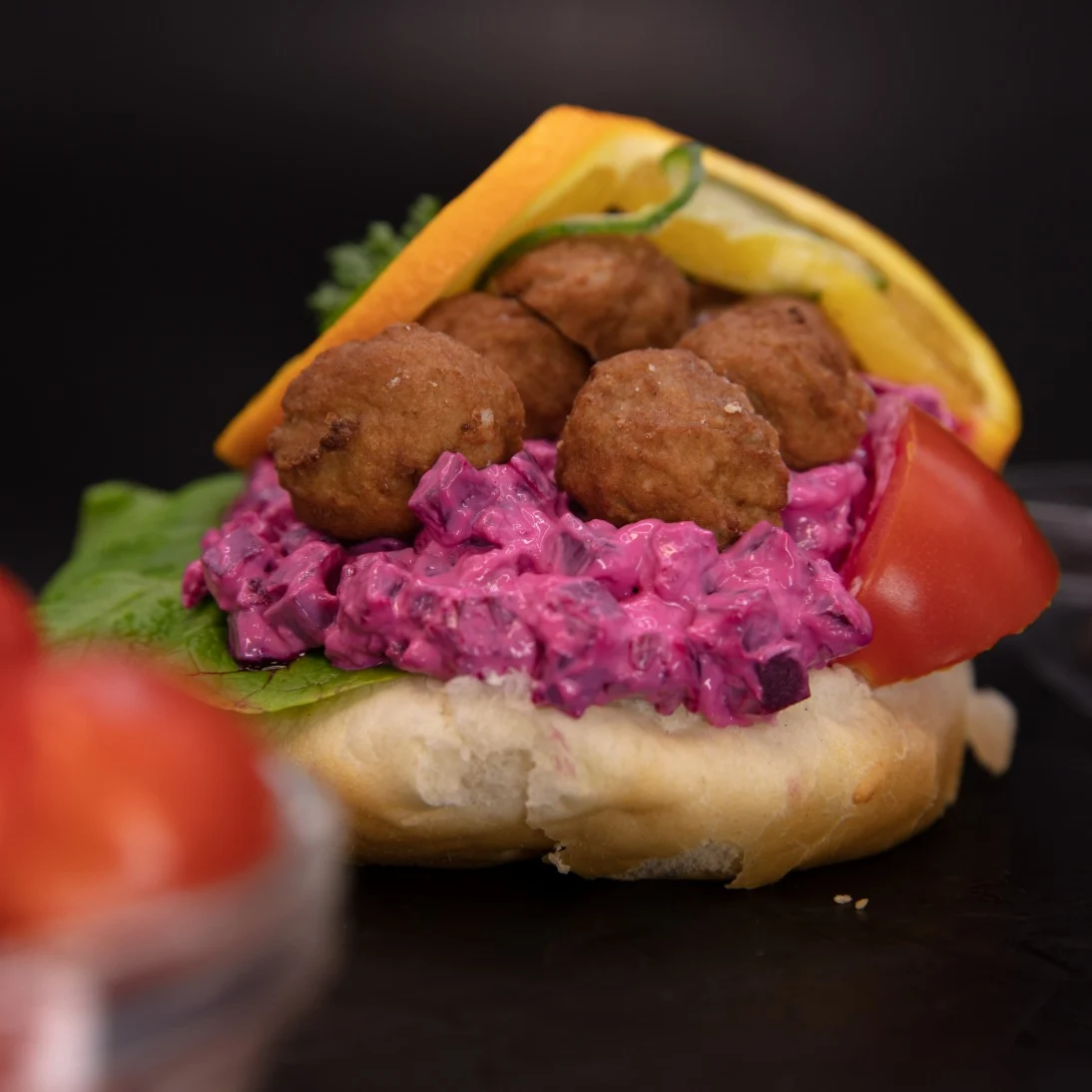 Köttbullesmörgås