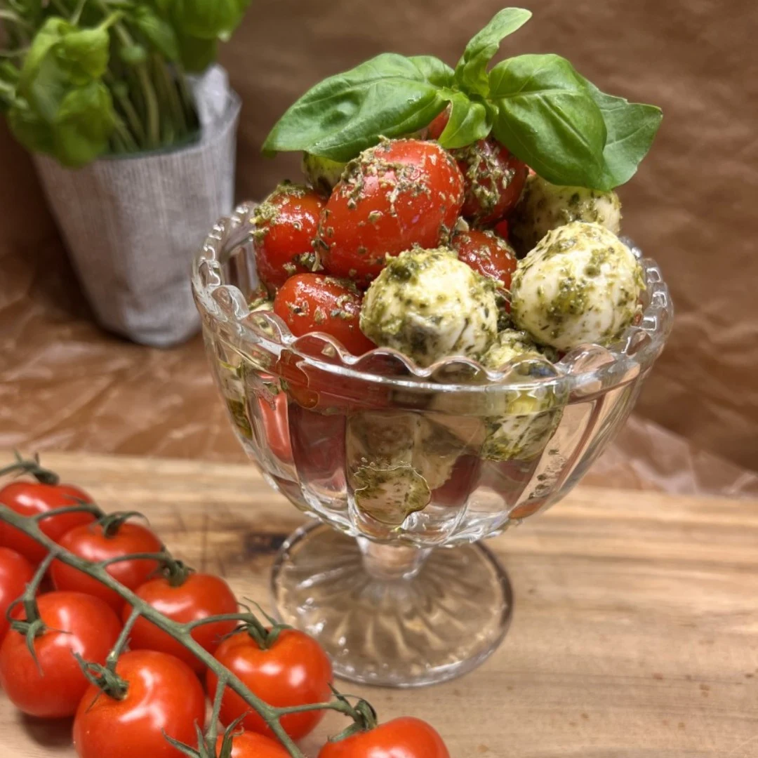 Tomat & mozzarellasallad