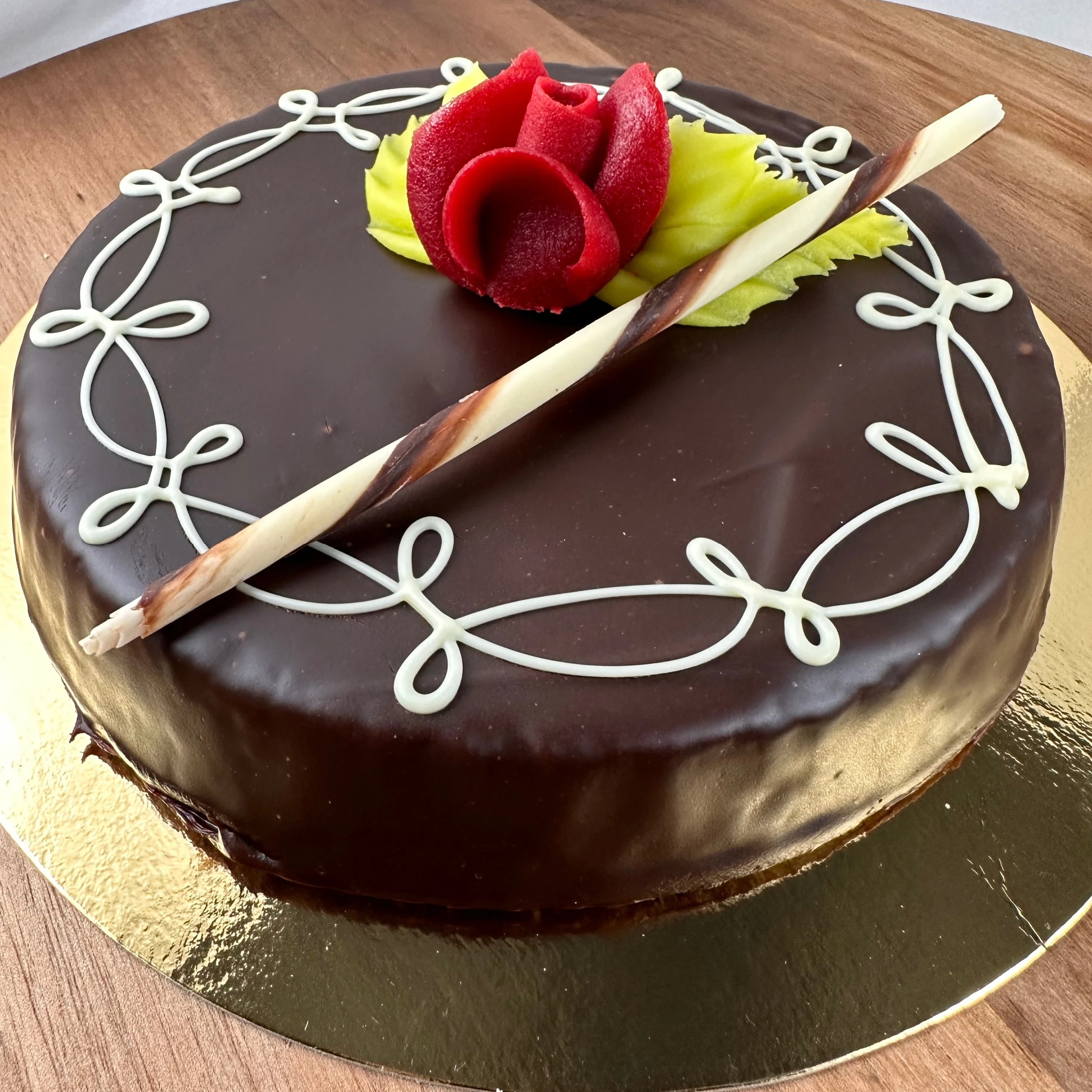 Fransk chokladtårta