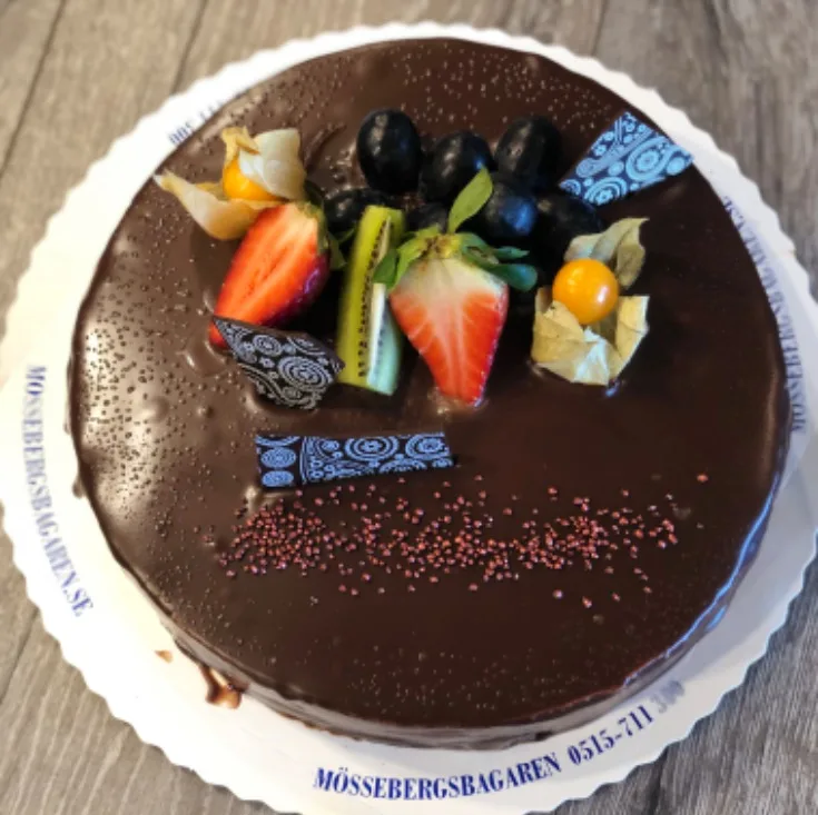 Moussetårta choklad