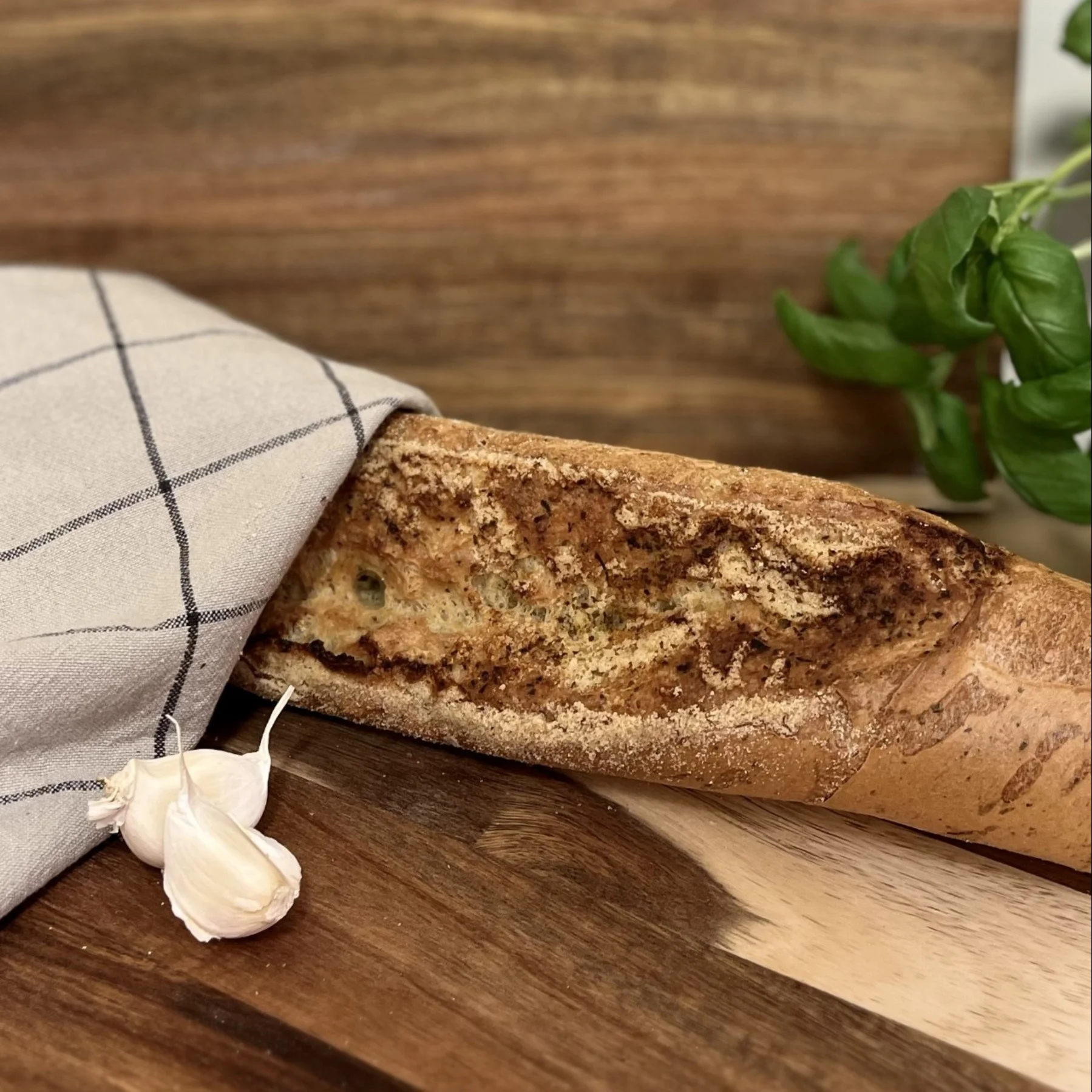 Vitlöksbaguette