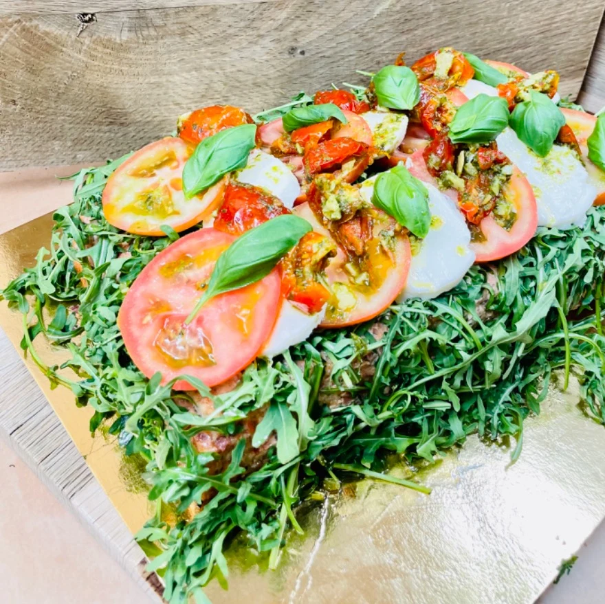 Vegetarisk smörgåstårta