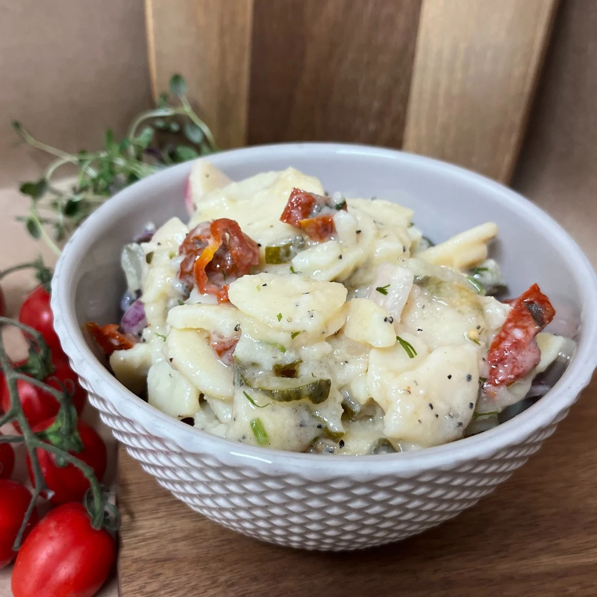 Fransk potaissallad