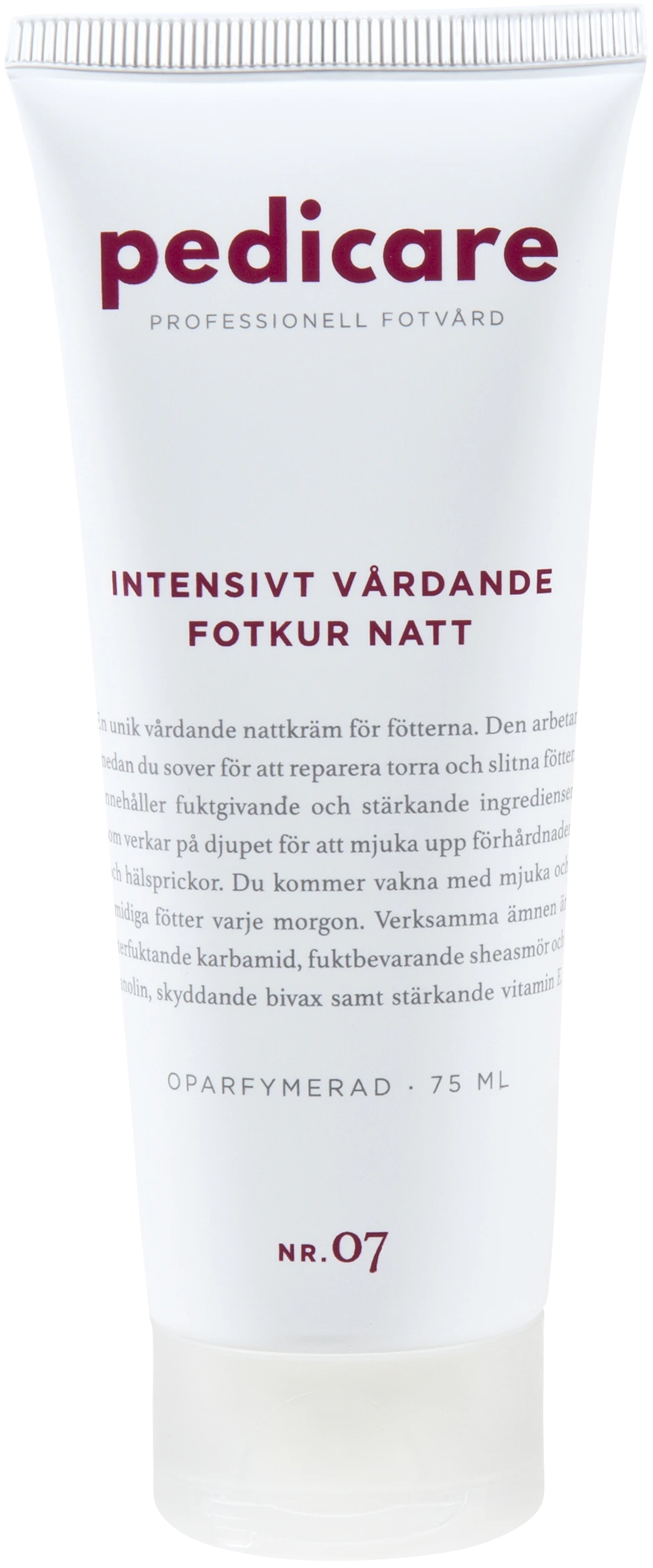 Pedicare Intensivt Vårdande Fotkur Natt 75 ml - Fotkräm & fotsalva