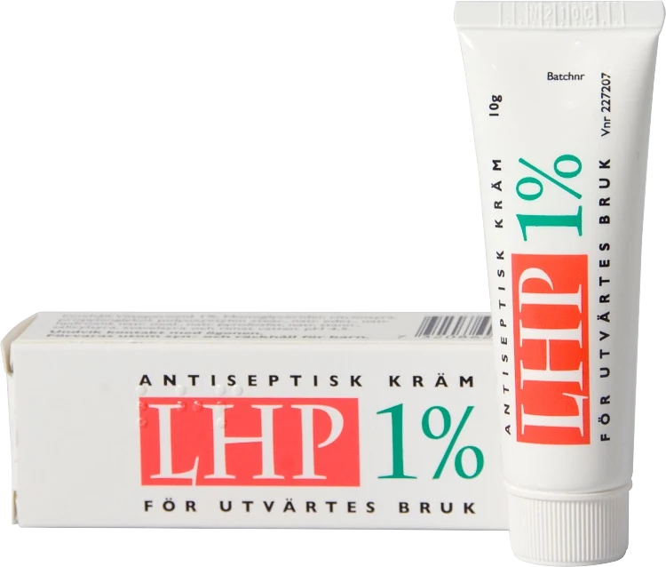 LHP kräm 1% 10 g - Sårsalva