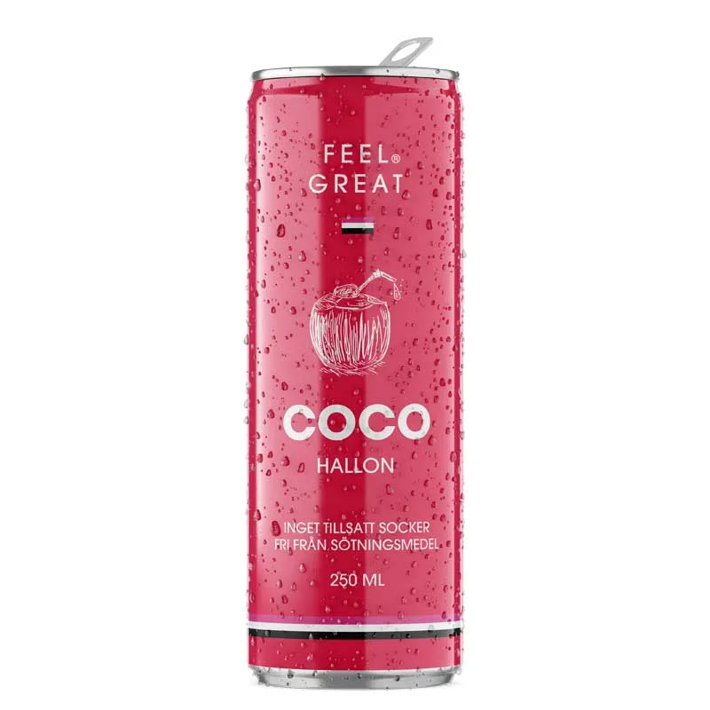 Feel Great Coco Hallon 250 ml - Drycker & shakes