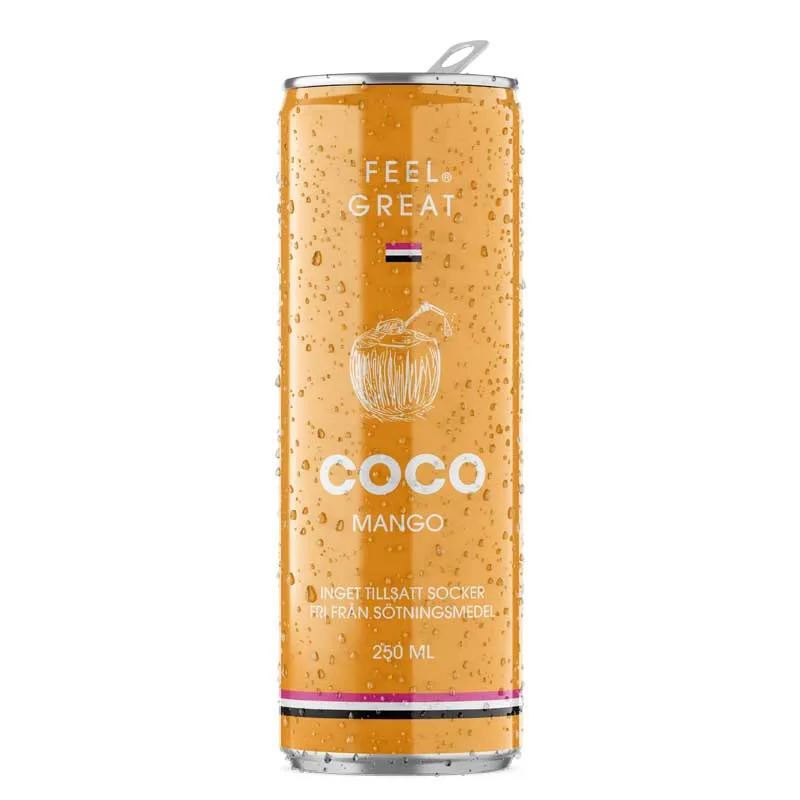 Feel Great Coco Mango 250 ml - Drycker & shakes