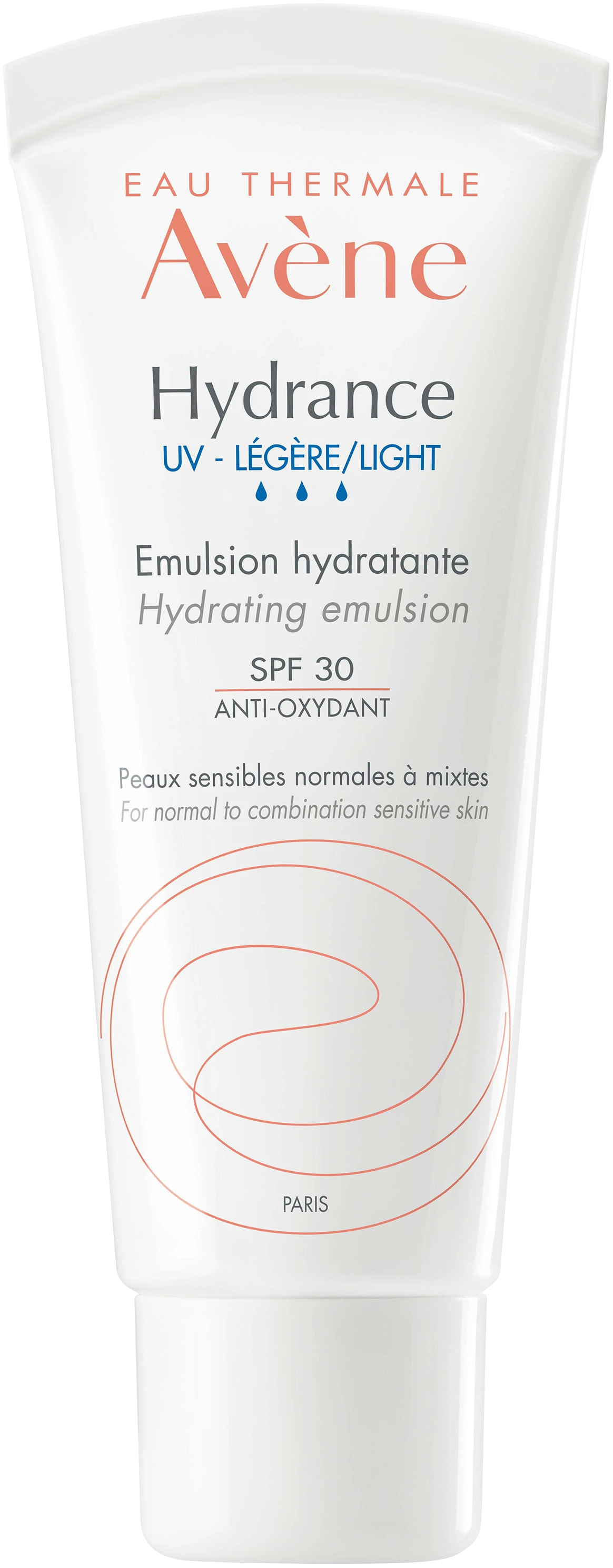 Avène Hydrance UV-Light Hydrating Emulsion SPF 30 40 ml - Ansiktskräm - dagkräm