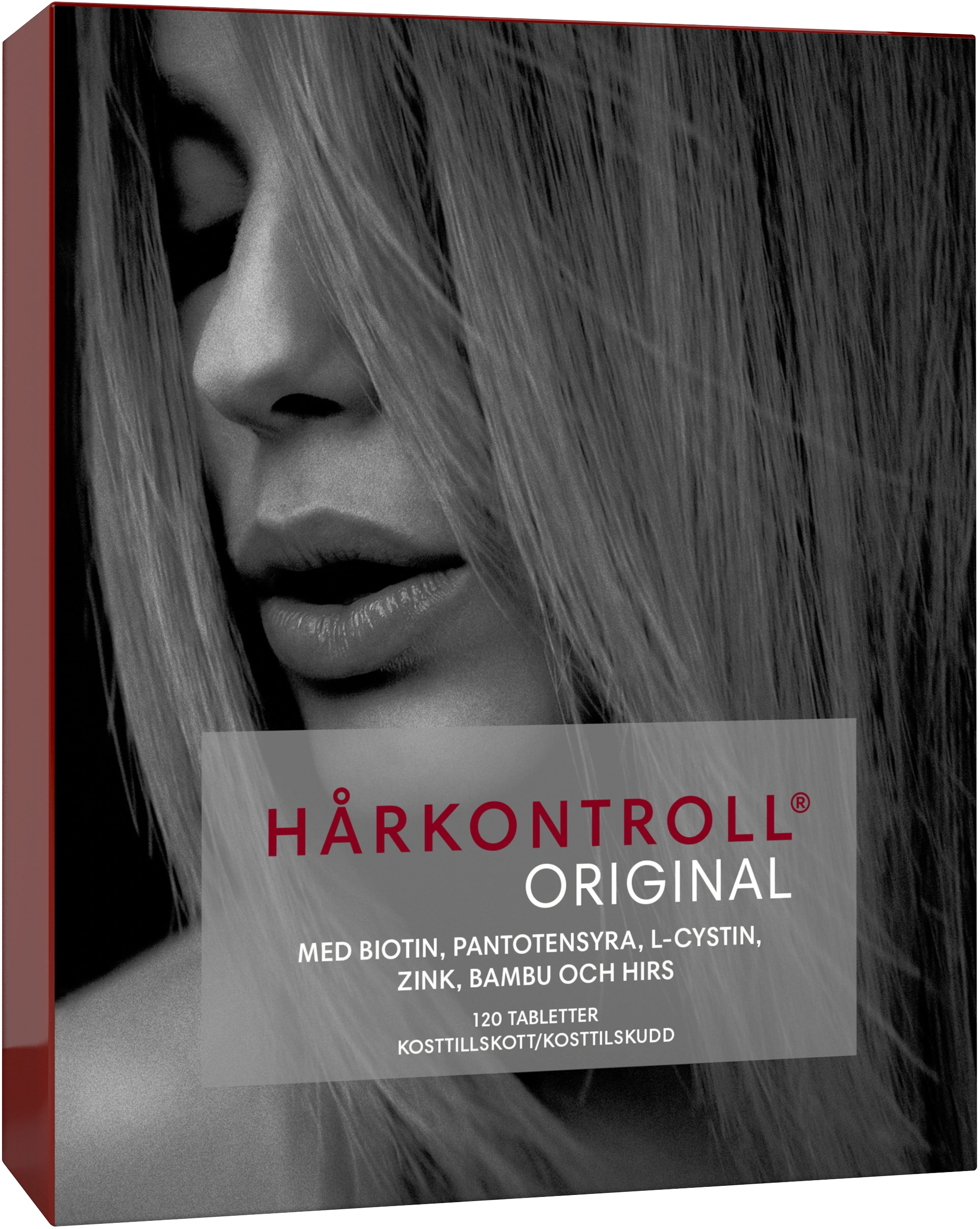 Hårkontroll Original 120 tabletter - Kosttillskott för hår, hud & naglar