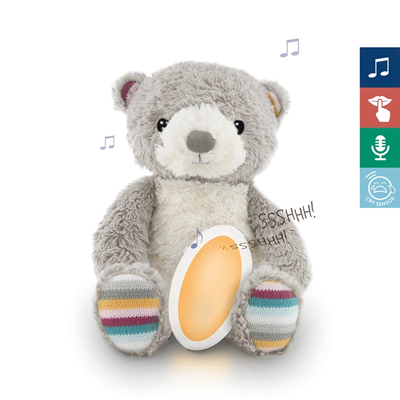 Zazu Bruno The Bear Baby Sleep Shusher - Speldosor