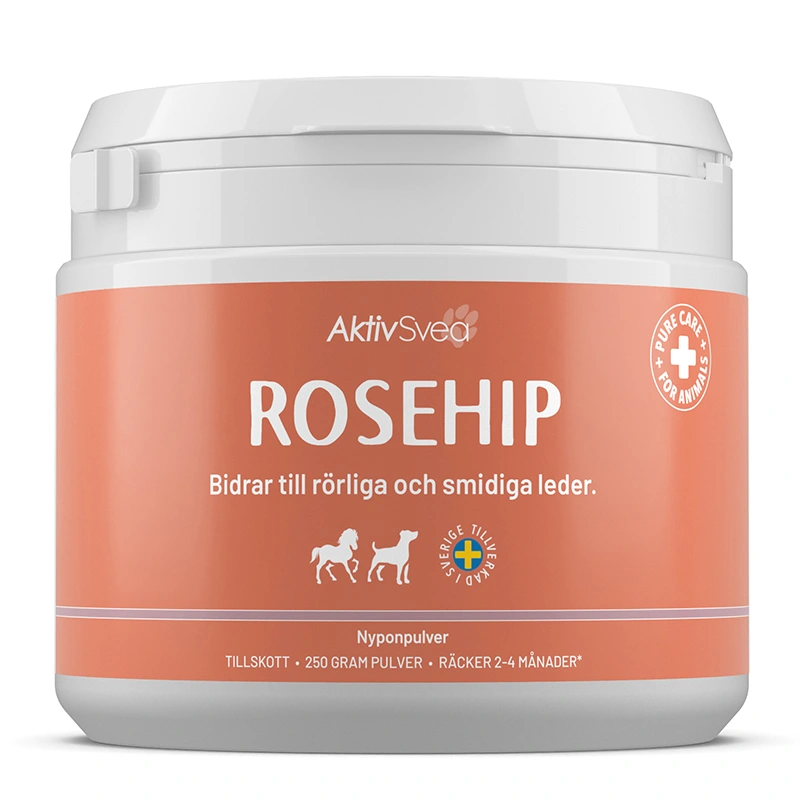 AktivSvea Rosehip 250 g - Hundfoder & fodertillskott
