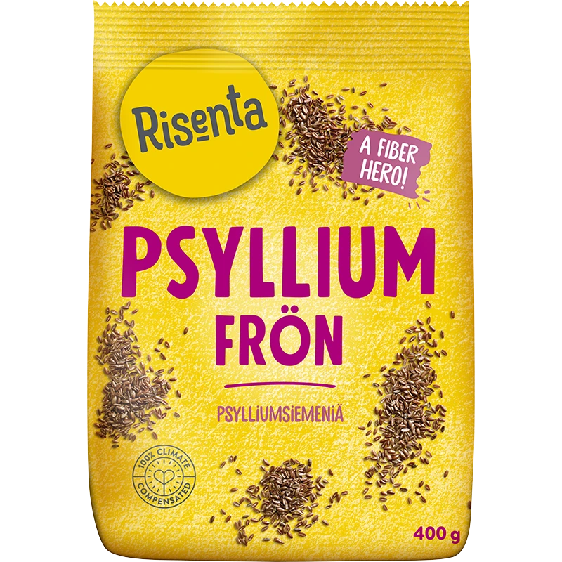 Risenta Psylliumfrön 400 g - Nötter & torkad frukt