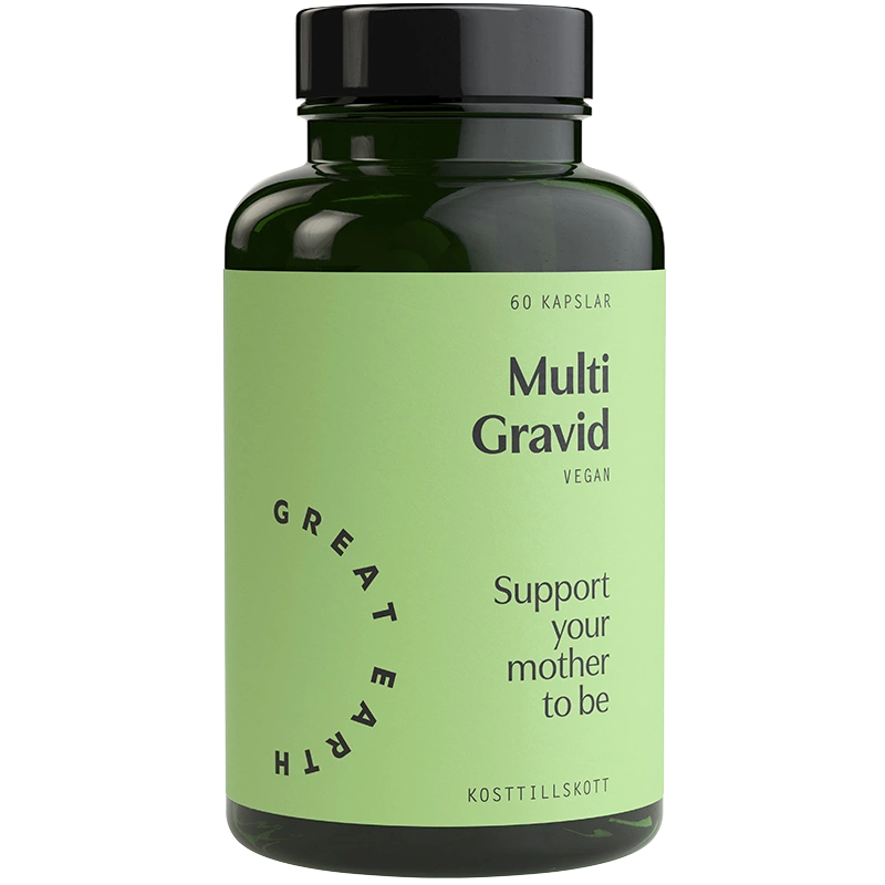 Great Earth Multi Gravid 60 kapslar - Kosttillskott för gravida
