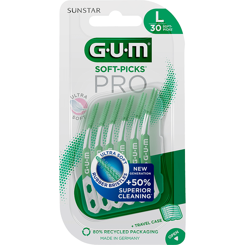 GUM Soft-Picks PRO Large 30 st - Mellanrumsborstar
