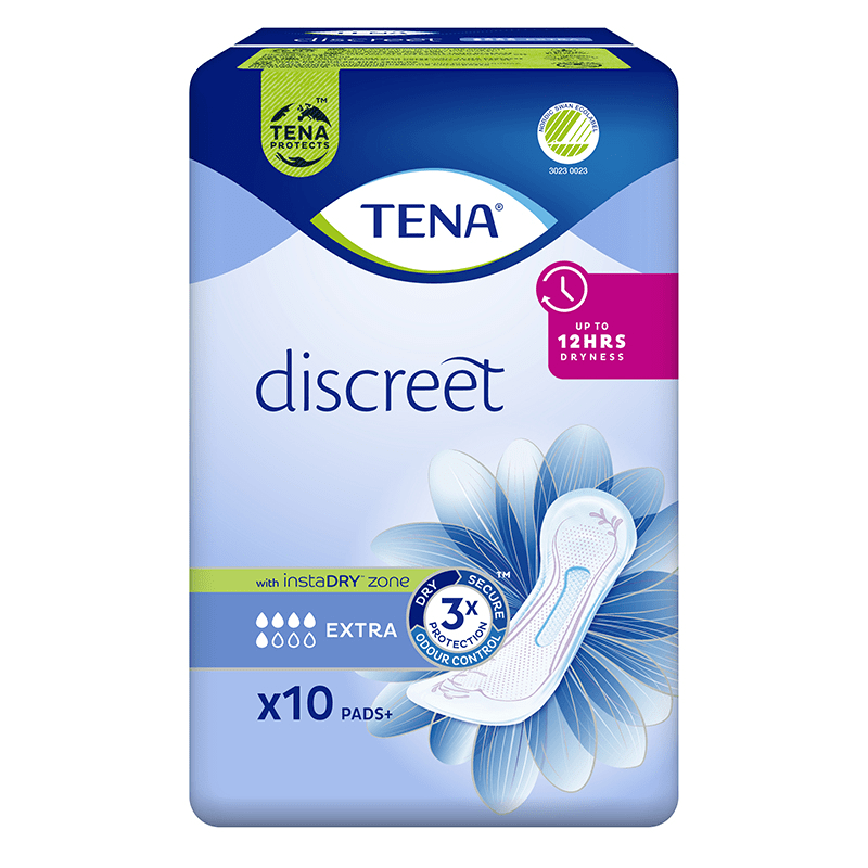 TENA Discreet Extra 10 st - Urinläckage & inkontinens
