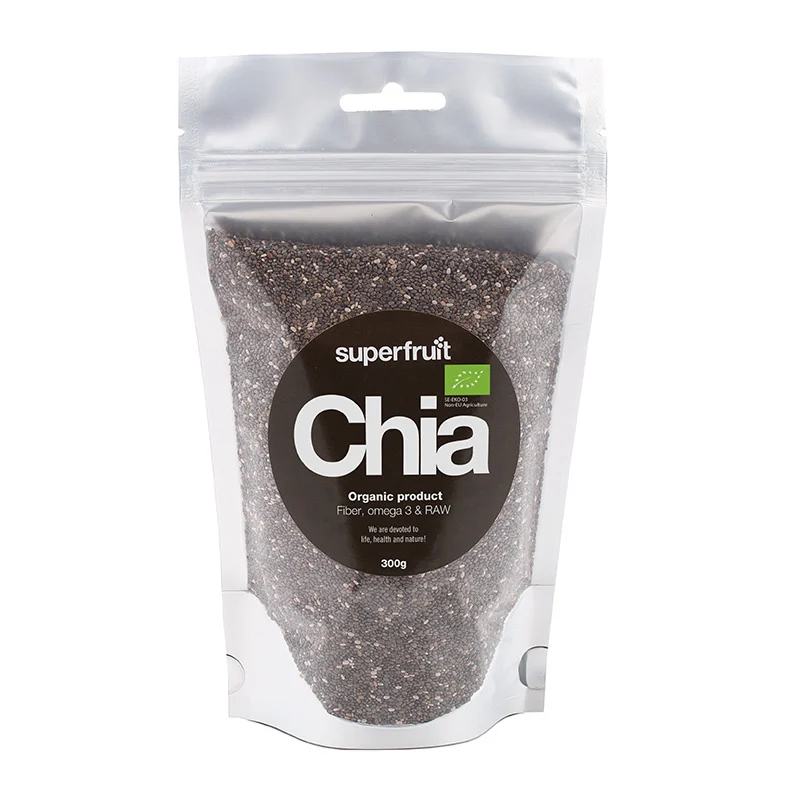 Superfruit Chia Seeds EKO 300 g - Müsli, flingor & gryn