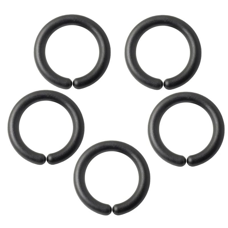 AddBaby Barnvagnsringar 5-pack Svart - Barnvagnstillbehör
