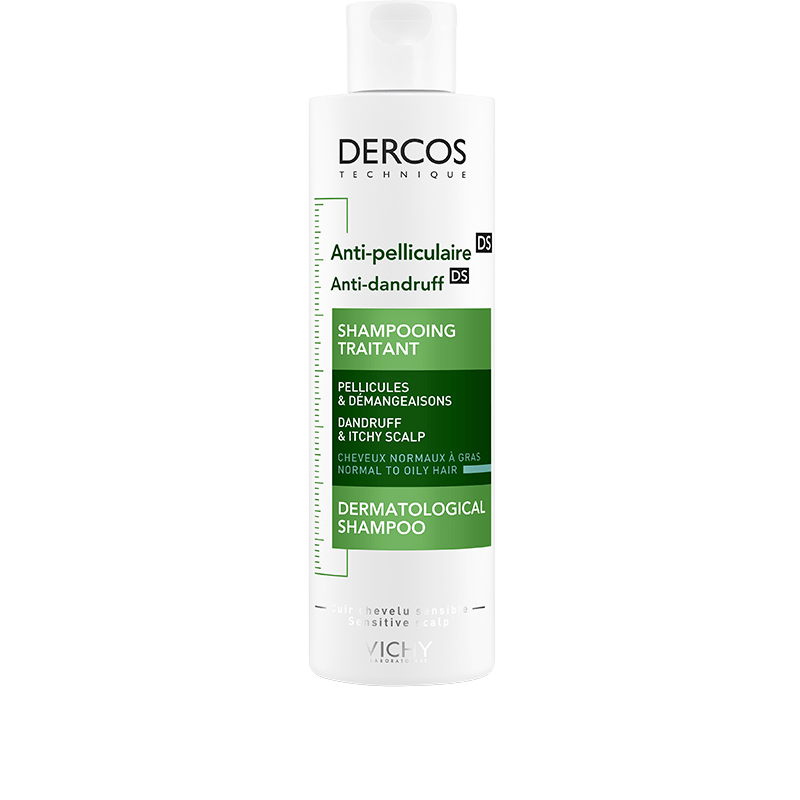 Vichy Dercos Anti-Dandruff Mjällshampo Fett/Normalt 200ml - Schampo för fett hår