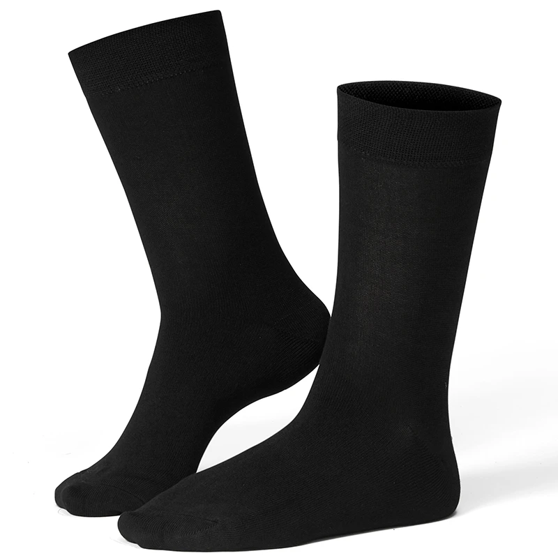 Life Wear Komfortstrumpa Lös Resår Bambu Svart 40/42 - Stödstrumpor