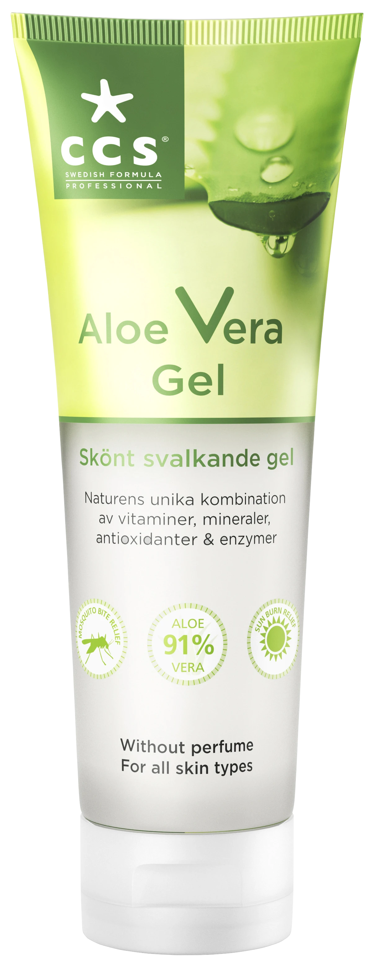 CCS Aloe Vera Gel 125 ml - Efter bett & stick