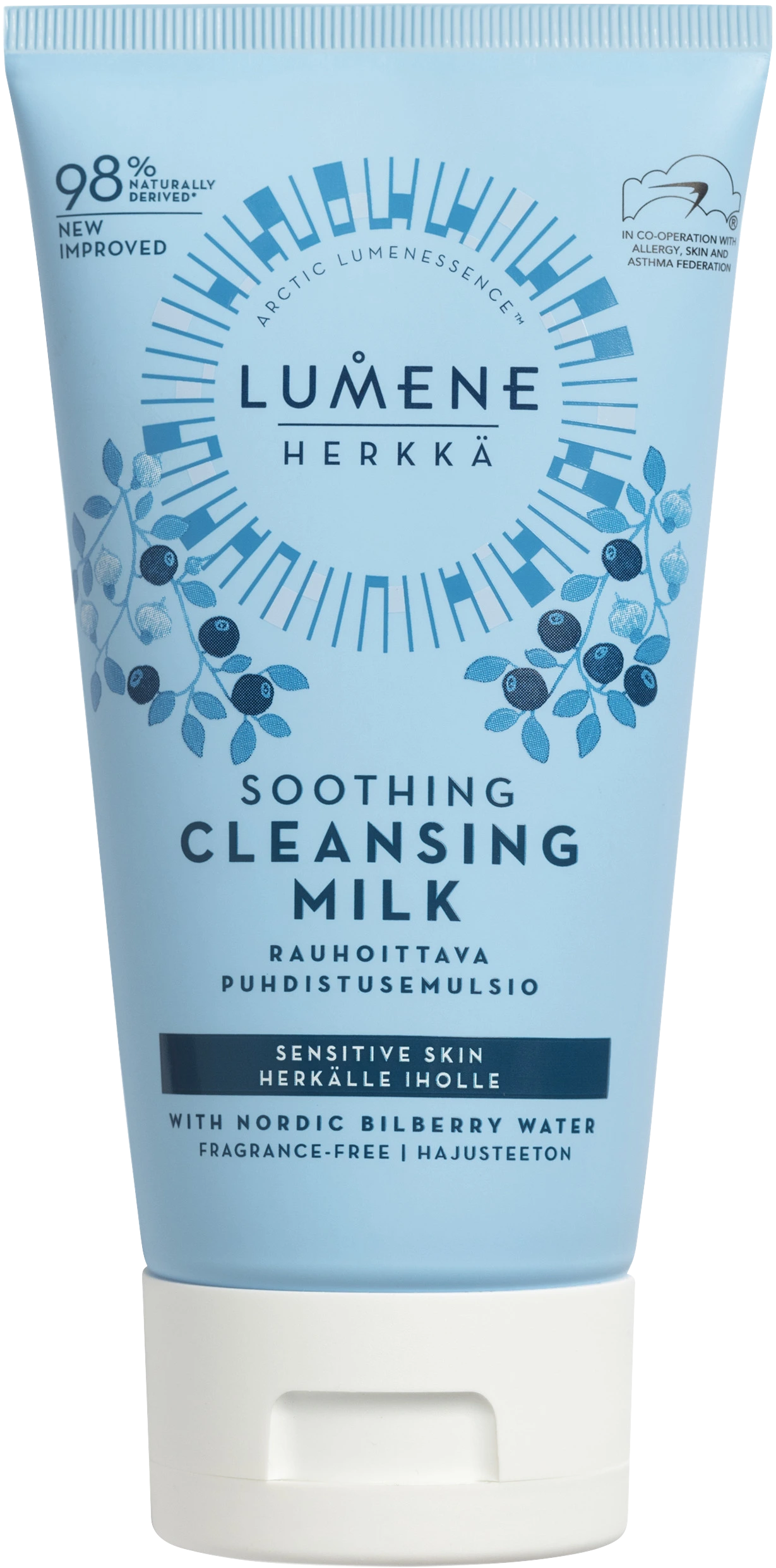 Lumene Herkkä Soothing Cleansing Milk 150 ml - Ansiktsrengöring