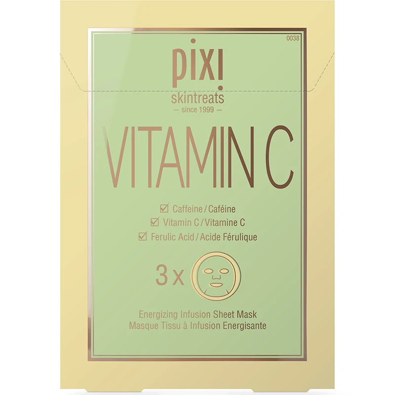 Pixi Vitamin-C Energizing Sheet Mask 3 x 23 g