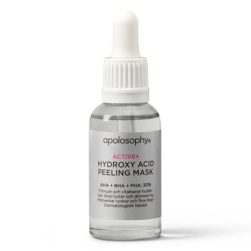 Apolosophy Active+ Hydroxy Acid Peeling Mask 30 ml - Kräm- & gelmask