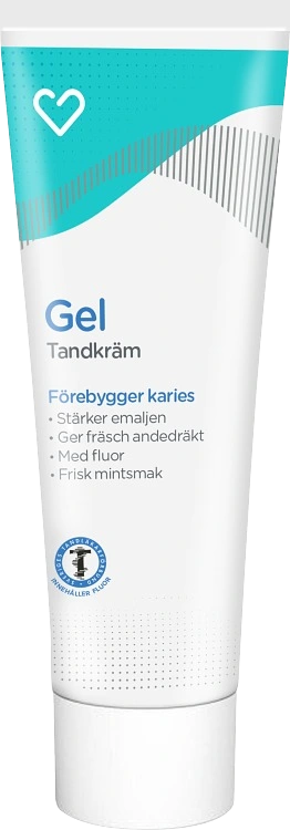 Hjärtats Tandkräm Gel 75 ml - Kariesförebyggande