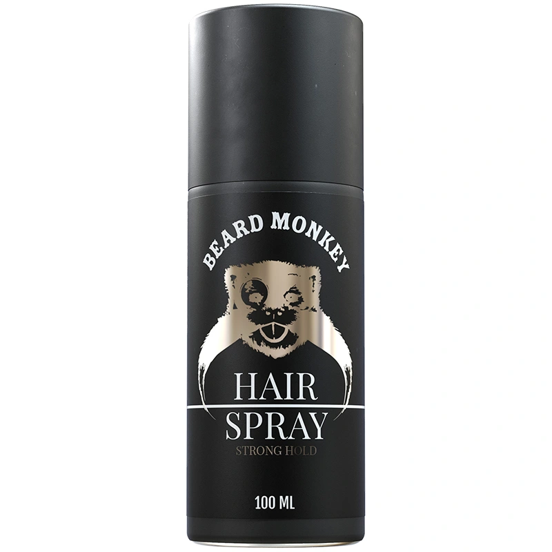 Beard Monkey Hairspray Mega Strong 100 ml - Stylingprodukter för män