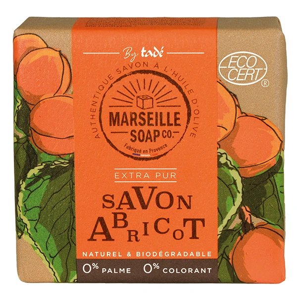 Tadé Pays du Levant Fast Marseille Tvål Apricot 100 g - Handtvål
