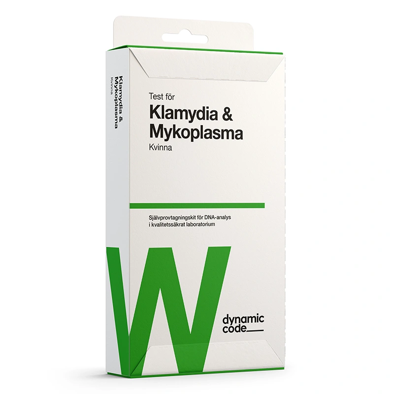 Dynamic Code Test för Klamydia och Mykoplasma Kvinna - Klamydiatest