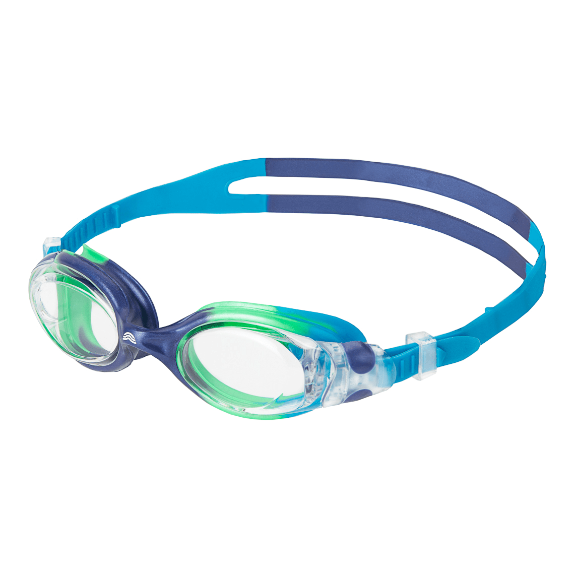 Aquarapid Whale Junior Swim Goggles Blue/Green - Simglasögon