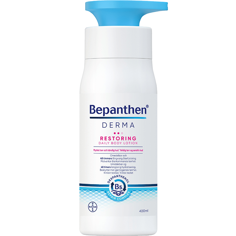 Bepanthen Derma Restoring Daily Body Lotion 400ml Apotek Hjärtat