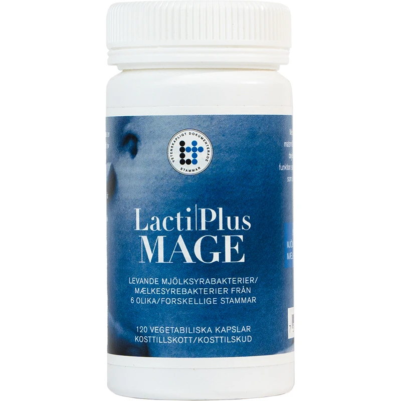 LactiPlus Mage Original 120 kapslar - Mjölksyrabakterier