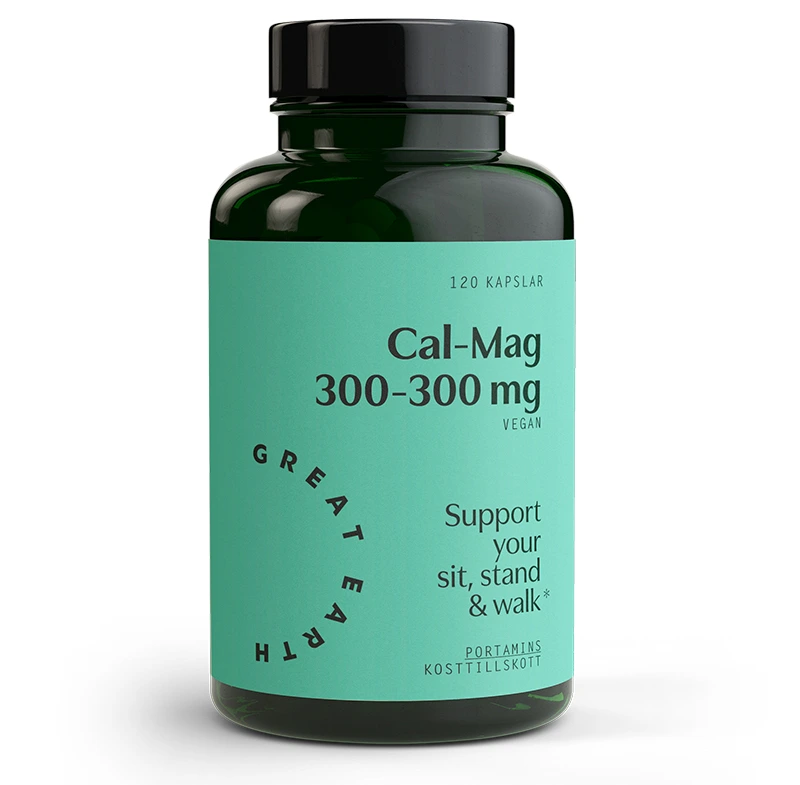 Great Earth Cal-Mag 300-300 mg 120 kapslar - Kalcium