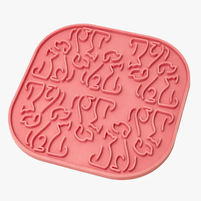 Fiboo Lollipopp Slickmatta Rosa 19 cm - Hund