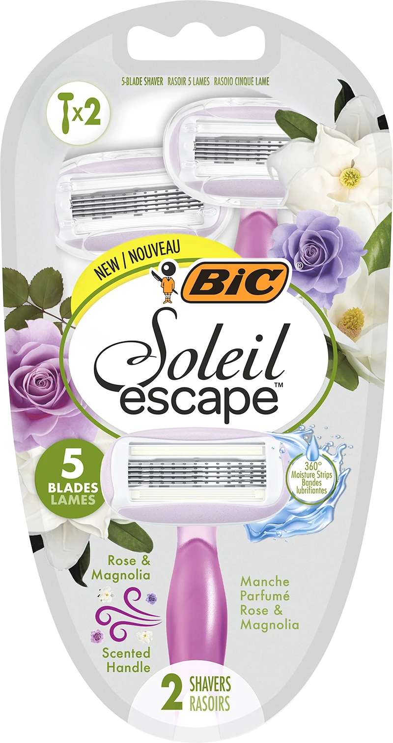 BIC Soleil Escape Rakhyvlar för Kvinnor 2-pack - Rakhyvlar dam