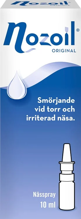 Nozoil nässpray 10 ml - Koksaltlösning & smörjande