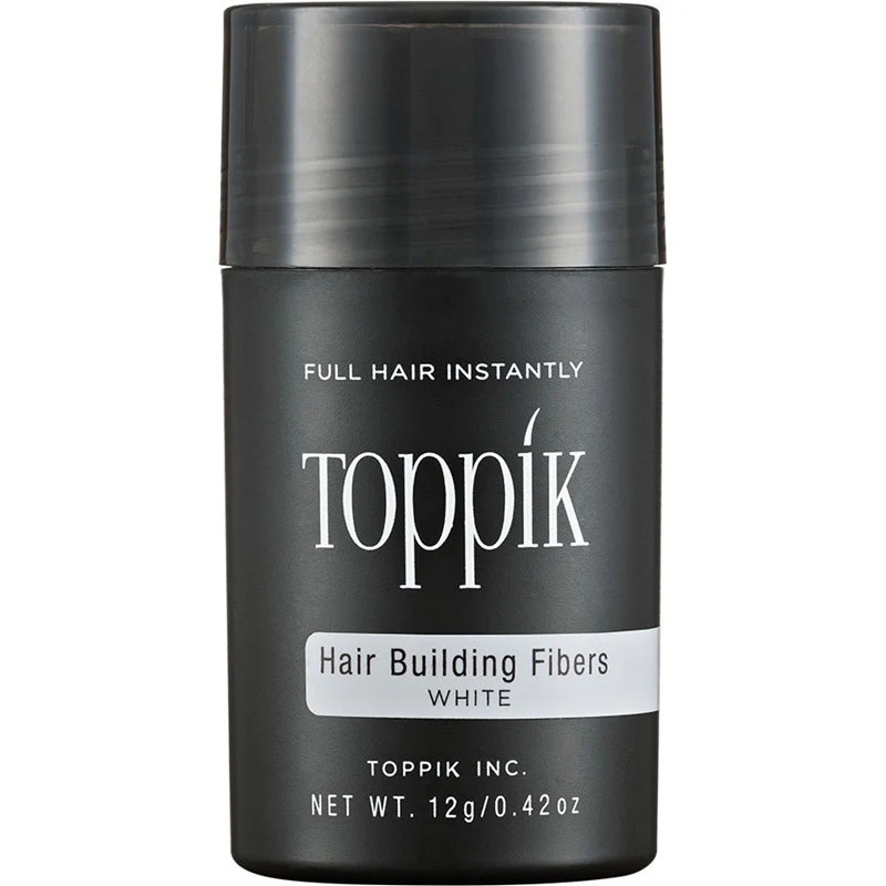 Toppik Hårfibrer Regular 12 g Vit - Håravfall