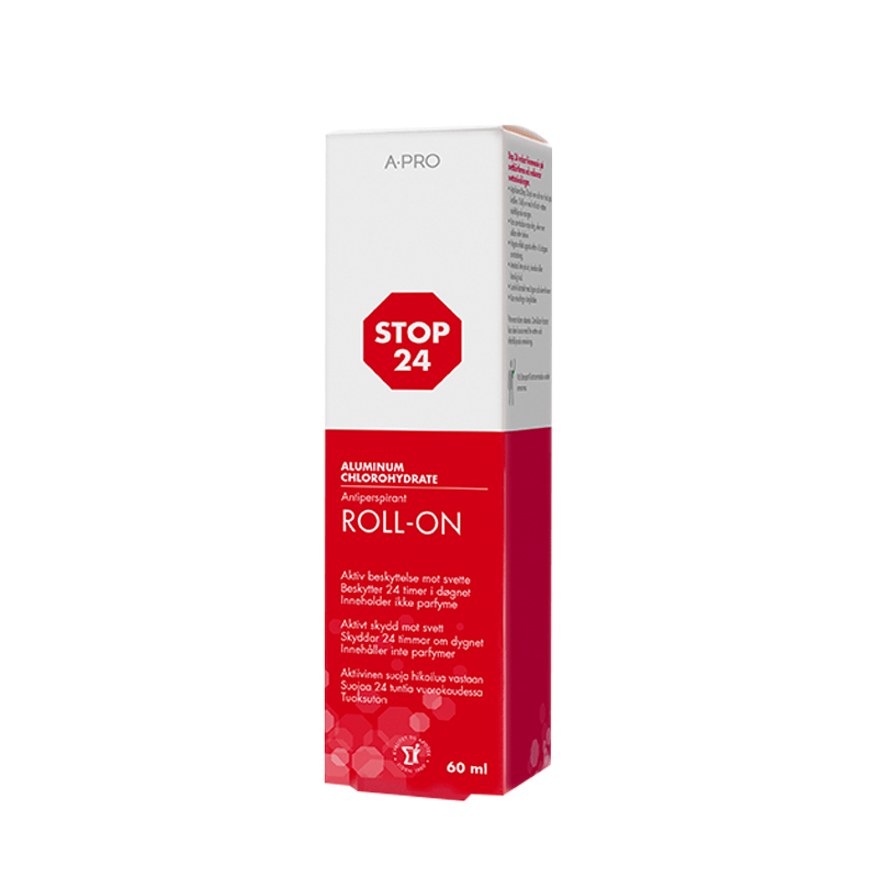Stop 24 Roll-On 60 ml - Deodorant & antiperspirant för män