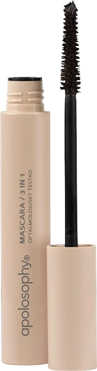Apolosophy Mascara 3in1 9 ml Brown - Mascara