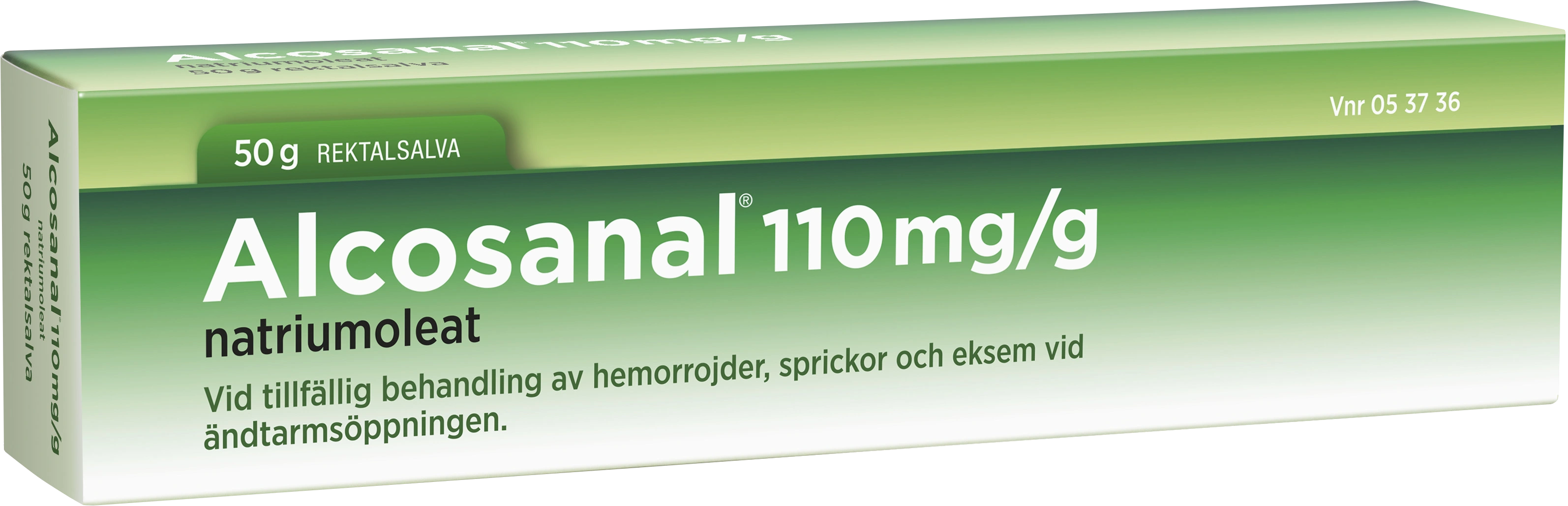 Alcosanal Rektalsalva 110 mg/g 50 g - Hemorrojder
